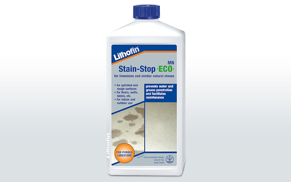 Lithofin MN Stain-Stop ECO 1 litre natural stone sealer