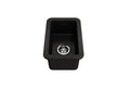 Cuisine 30 x 46 Inset / Undermount Fine Fireclay Matte Black Sink — Fireclay & Ceramic, Kitchen Sinks