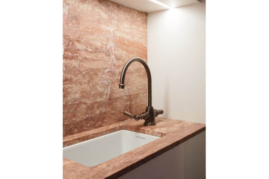 Cuisine 30 x 46 Inset / Undermount Fine Fireclay Matte White Sink