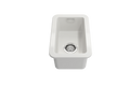 Cuisine 30 x 46 Inset / Undermount Fine Fireclay Gloss White Sink — Fireclay & Ceramic, Kitchen Sinks