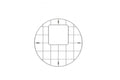 Cuisine Round 47 x 47 Protective Stainless Steel Grid
