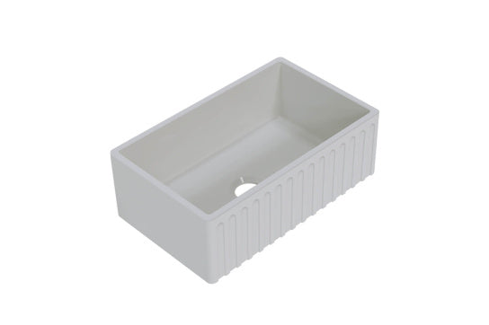 Turner Hastings Cove 75 Fireclay Butler Sink — Fireclay & Ceramic, Kitchen Sinks