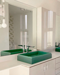 Stepp Rectangle Basin (Teal)