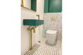 Deluxe Adjustable Bottle S Trap - Brushed Brass