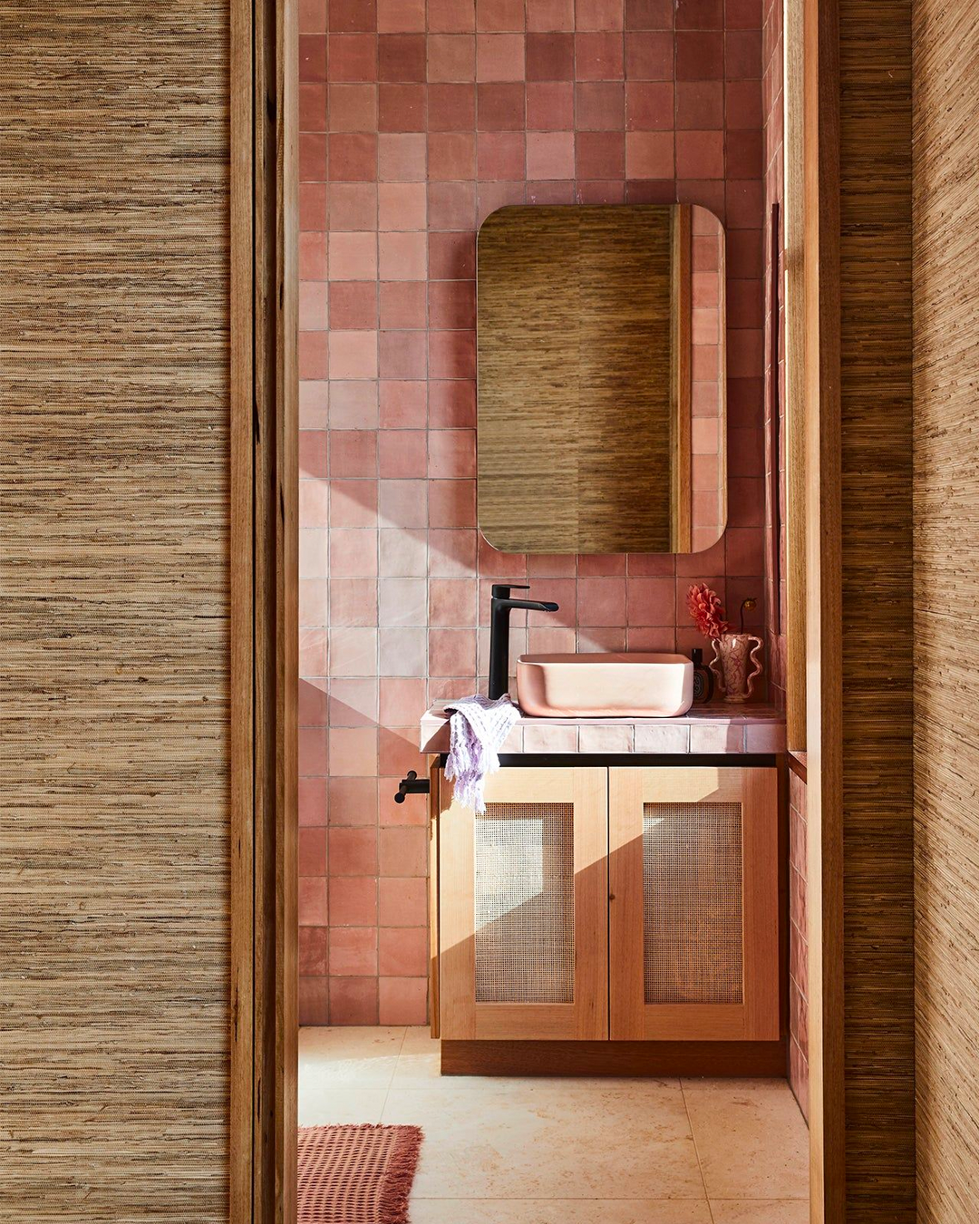 Cube Basin (Blush Pink)