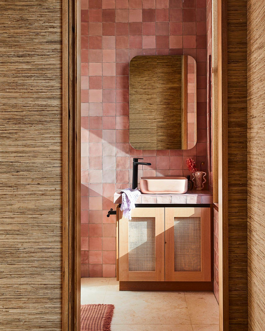 Cube Basin (Blush Pink)