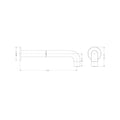 CLASSIC BASIN/BATH SPOUT ONLY CHROME