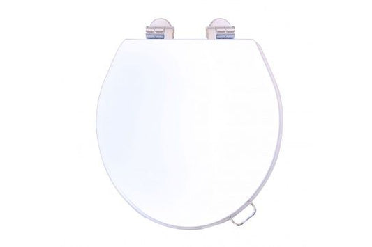 Birmingham High Gloss White Soft Closing Toilet Seat