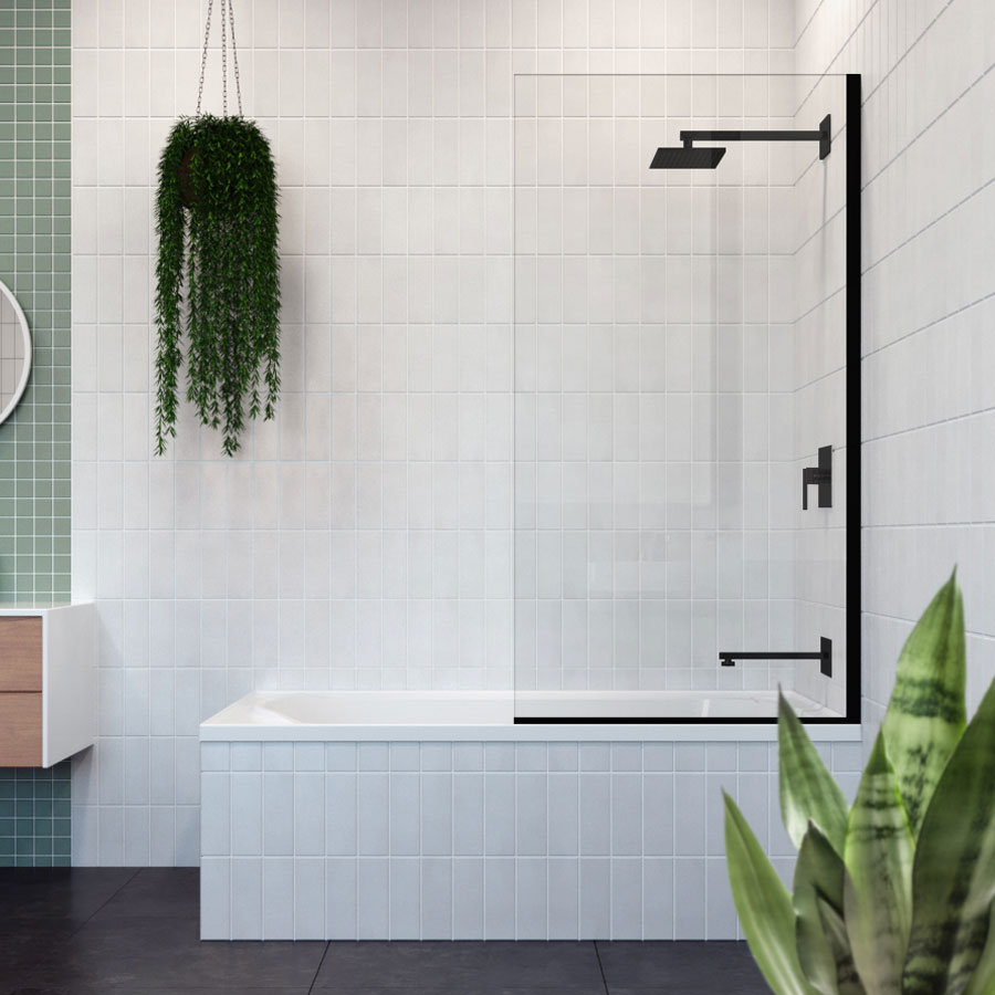 Fitzroy Pivot Panel Bath Shower Screen