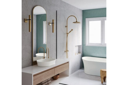 Fino 55 x 38 Matte White Above Counter Fireclay Basin