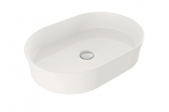 Fino 55 x 38 Gloss White Above Counter Fireclay Basin