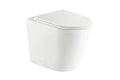 Fino WhisperFlush Matte White Floor Pan with Thin Seat