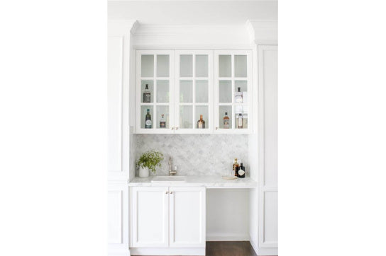 Cuisine 46 x 46 Inset / Undermount Fine Fireclay Gloss White Sink