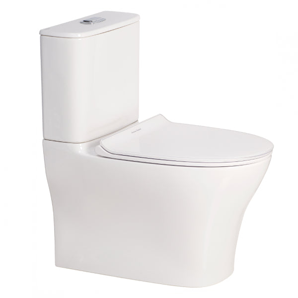 Signature Hygiene Rim Close Coupled Back to Wall Back Inlet Toilet Suite