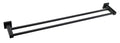 SQUARE DOUBLE TOWEL RAIL 600MM
