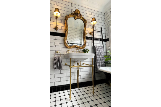 Deluxe Adjustable Bottle S Trap - Brushed Brass