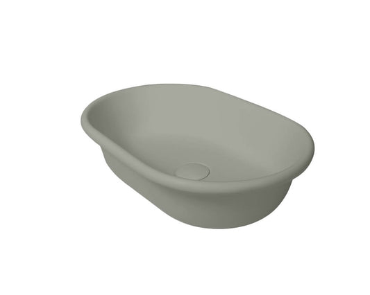 Blanche 53 x 36 TitanCast Solid Surface Above Counter Basin - Special Finish