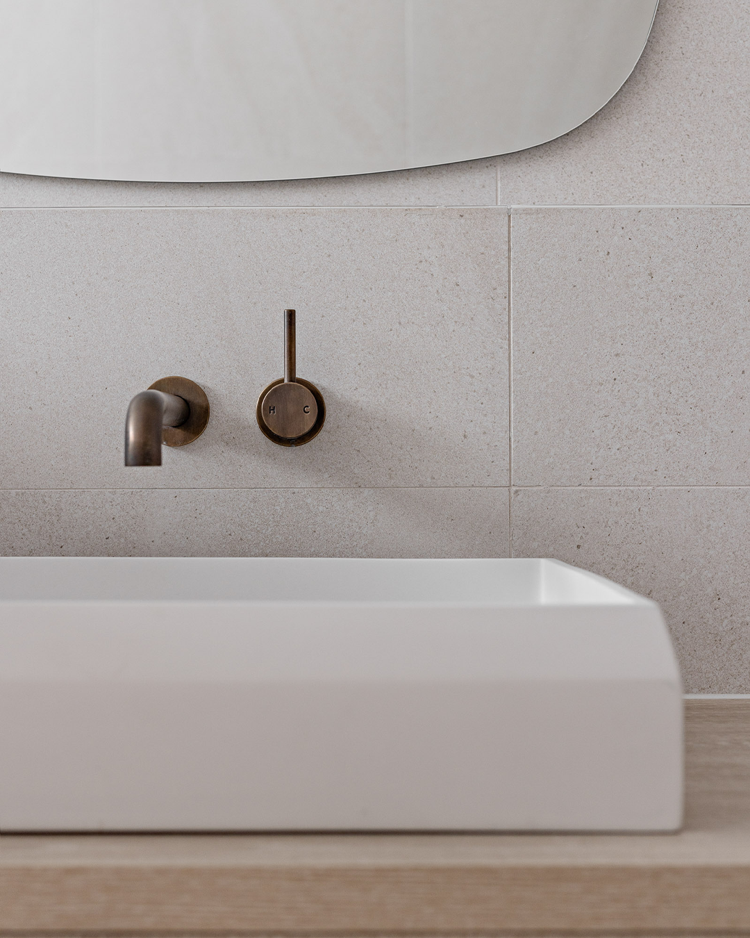 Prism Rectangle Basin (Ivory)