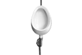 Leon Ceramic Urinal - Top Inlet Bottom Outlet