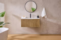 Kliff Fluted Wood Grain Vanities Prime Oak LK-MK900W-PO