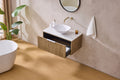 Kliff Fluted Wood Grain Vanities Prime Oak LK-MK900W-PO