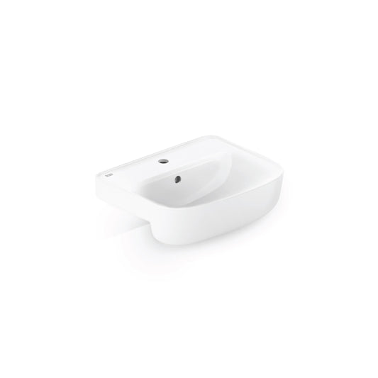 Loven 510 Semi-Recessed Basin - 1 Tap Hole - Overflow