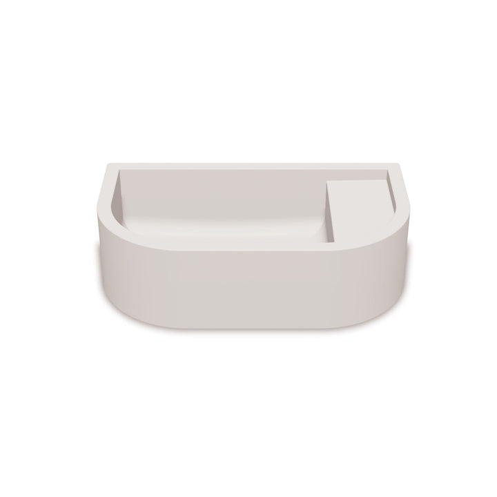 Nood Co Loop 01 Basin (Morning Mist) — Concrete, Above Counter