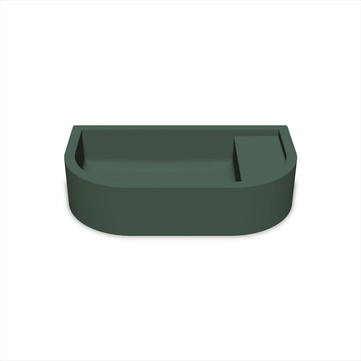 Nood Co Loop 02 Basin (Teal) - Above Counter Basin — Concrete