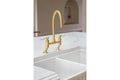 Ludlow Bridge Mixer Tap - Brushed Brass