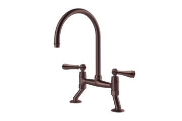 Ludlow Bridge Mixer Tap - English Bronze