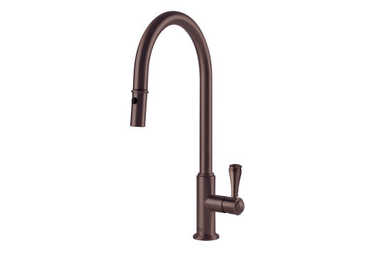 Ludlow Pull Out Mixer Tap - English Bronze