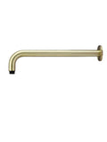 ROUND WALL SHOWER CURVED ARM 400MM