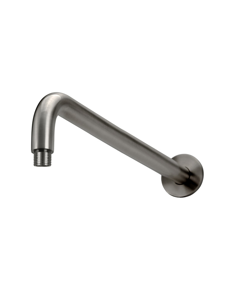 ROUND WALL SHOWER CURVED ARM 400MM