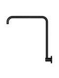 Meir High Rise Shower Arm - Matte Black