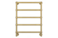 Mayer Liquid-Filled Heated Towel Rail - Brushed Brass