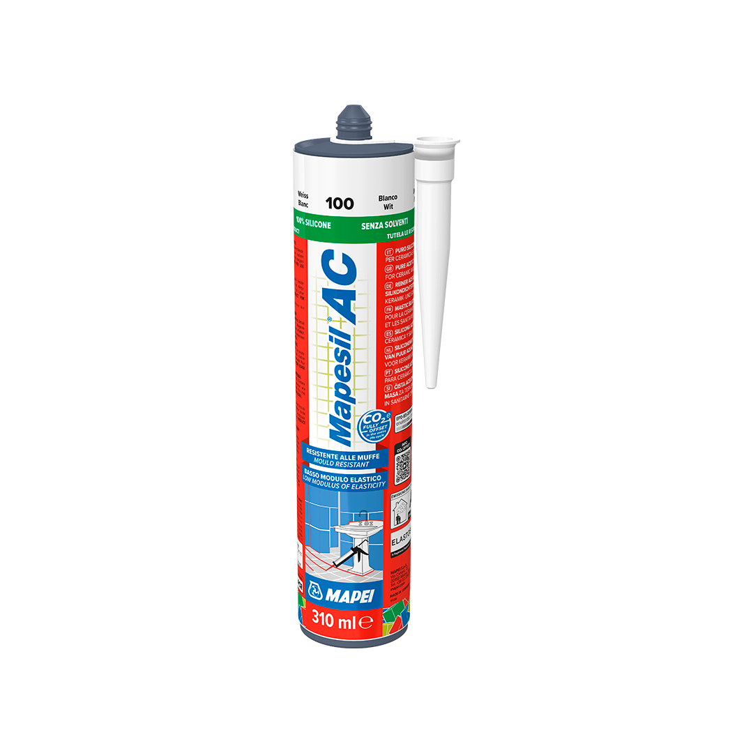 Mapei Mapesil AC silicone sealant 310 ml cartridge