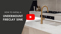Cuisine 60 x 46 Inset / Undermount Fine Fireclay Gloss White Sink