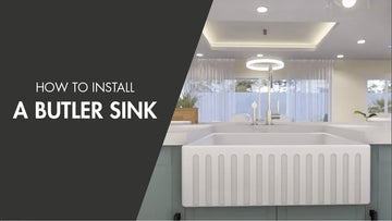 Galdor 60 x 41 Fine Fireclay Farmhouse Butler Sink — Fireclay & Ceramic, Kitchen Sinks