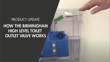 Outlet Valve For Birmingham High level Toilet — Toilet Buttons & Accessories