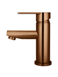 Meir Round Paddle Basin Mixer - PVD Lustre Bronze