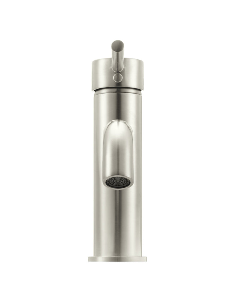 ROUND BASIN MIXER CURVED