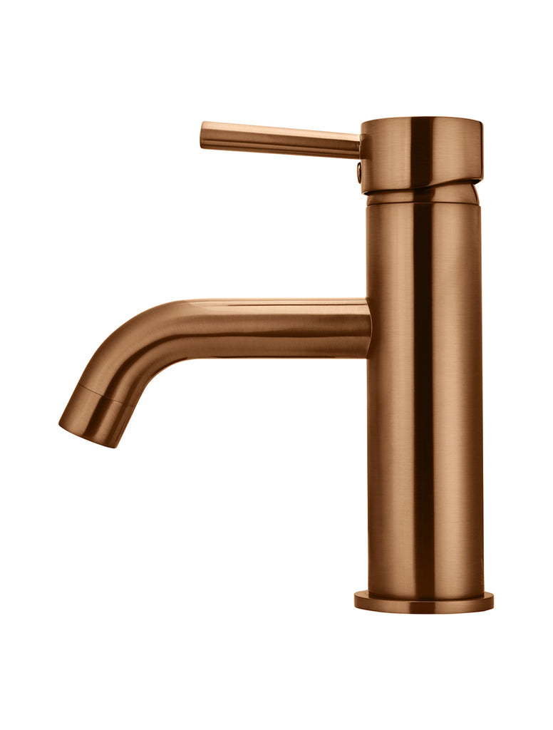 ROUND BASIN MIXER CURVED