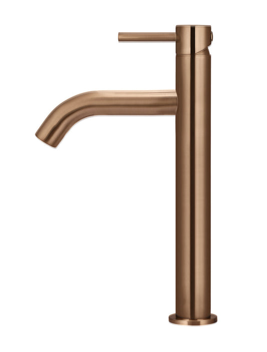 PICCOLA TALL BASIN MIXER TAP WITH 130MM SPOUT