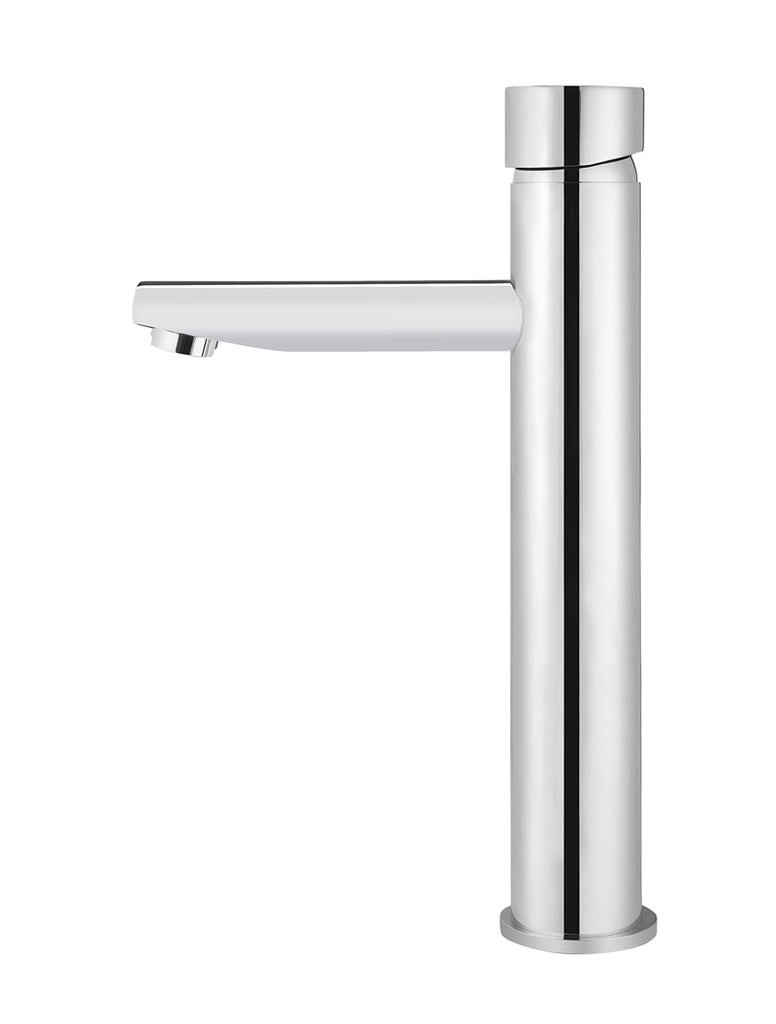 ROUND PINLESS TALL BASIN MIXER