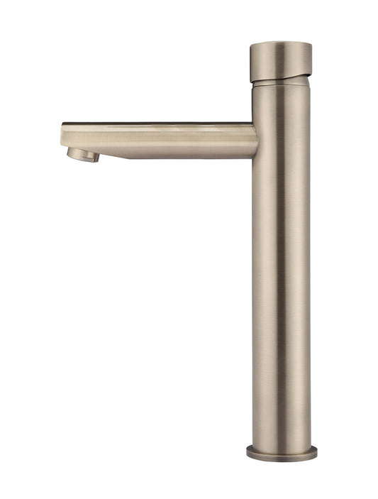ROUND PINLESS TALL BASIN MIXER