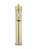 ROUND TALL BASIN MIXER CURVED TIGER BRONZE