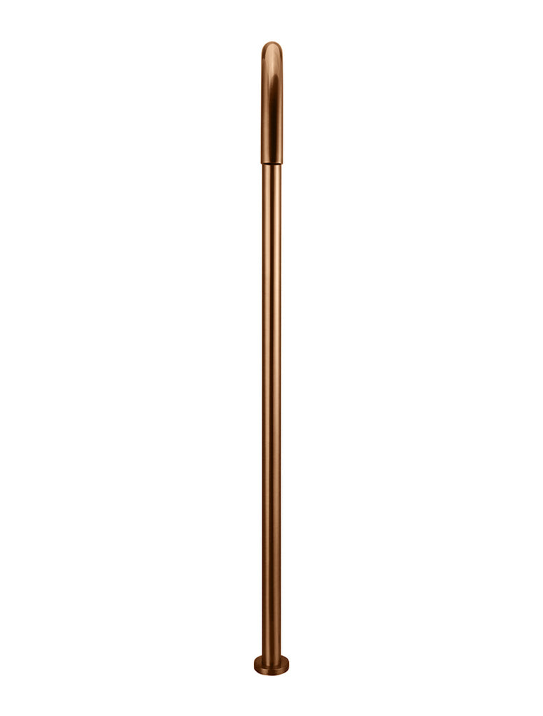ROUND FREESTANDING BATH SPOUT