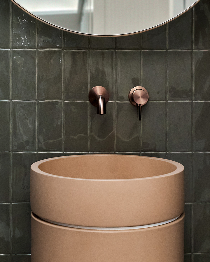 Cylinder - Hoop Basin (Blush Pink)