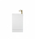 Alpha Mini Floor PVC Vanity with build in kickboard LK-AL42K