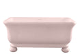 Kirkham 160 x 85 TitanCast Solid Surface Freestanding Bath with Ball Feet - Special Finish